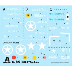Italeri 1:35 GMC 2 1/2T D-Day 80 �rs jubil�um - Modellastbil