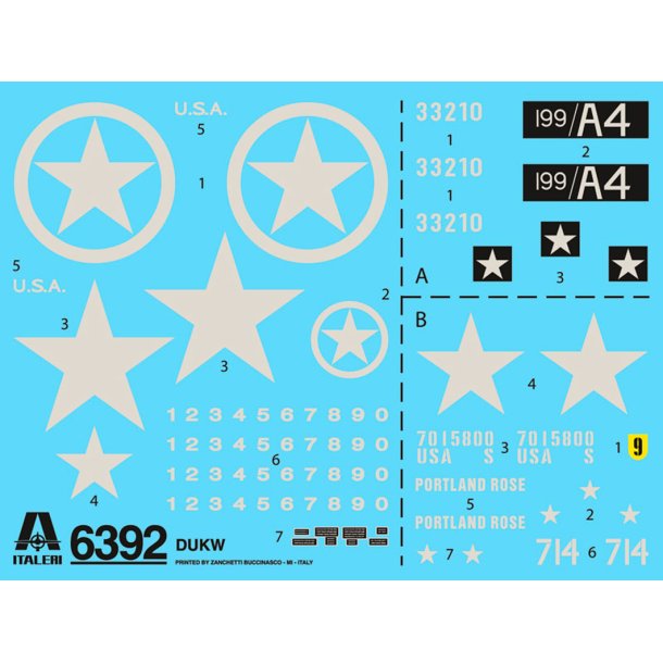 Italeri DUKW Amphibious Truck 1:35