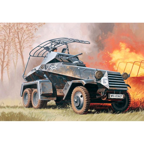 Italeri 1:35 Sd. Kfz. 232 6 Rad.- Modelbil