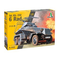 Italeri 1:35 Sd. Kfz. 232 6 Rad.- Modelbil