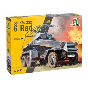 Italeri 1:35 Sd. Kfz. 232 6 Rad.- Modelbil
