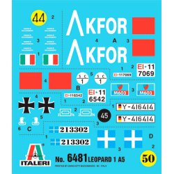 Italeri 1:35 Leopard 1 A5 - Modelkampvogn