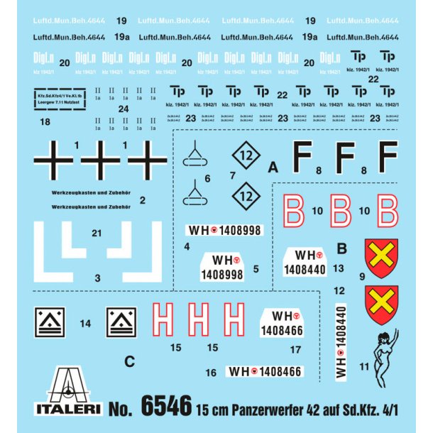 Italeri 1:35 Sd.Kfz Panzerwerfer - Modelkampvogn