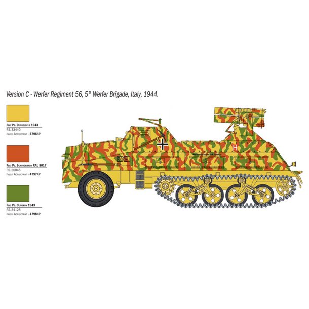 Italeri 1:35 Sd.Kfz Panzerwerfer - Modelkampvogn