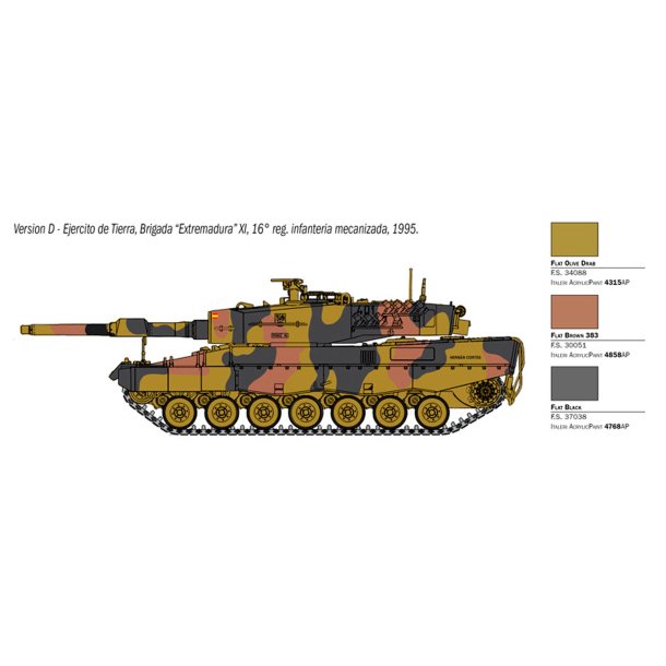 Italeri Leopard 2A4- 1:35