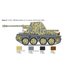 Italeri 1:35 Marder III Ausf. H Sd. Kfz.138 - Modelkampvogn