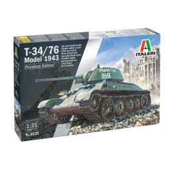 Italeri 1:35 T-34/76 Modell 1943 Premium Edition - Modell tank