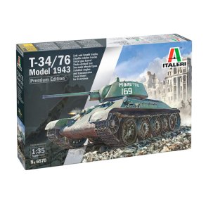 Italeri 1:35 T-34/76 Modell 1943 Premium Edition - Modell tank