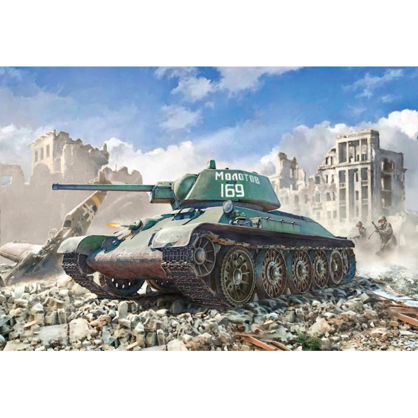 Italeri 1:35 T-34/76 Modell 1943 Premium Edition - Modell tank