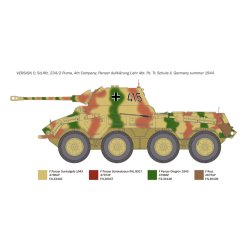Italeri 1:35 Sd.Kfz. 234/2 Puma - Modell tank