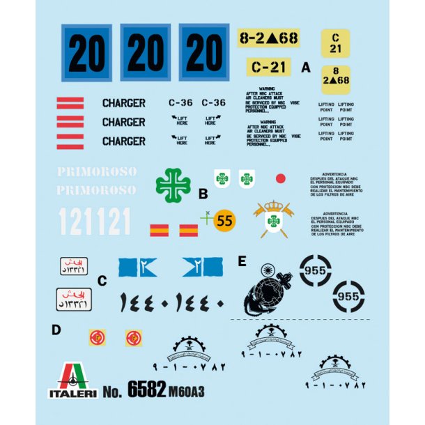 Italeri M60A3 - 1:35