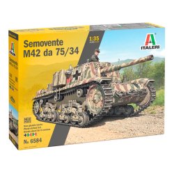 Italeri 1:35 Semovente M42 da 75/34- Modelkampvogn