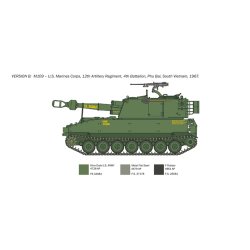 Italeri 1:35 M109 A2/A3/G - Modelkampvogn