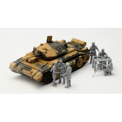 Italeri 1:35 Crusader Mk. III med brittisk besttning - Modell tank