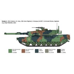Italeri 1:35 M1A1/A2 Abrams - Modelkampvogn