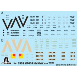 Italeri 1:35 HMMWV M1036 TOW Carrier - Modelbil