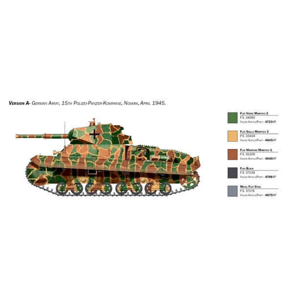 Italeri 1:35 Carro Armato P40 - Modelkampvogn