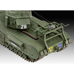 Revell Churchill A.V.R.E. modelkampvogn - 1:76 Med lim og maling