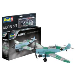 Revell Messerschmitt Bf109 G-6 modelfly - easy click - Med lim og maling