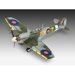 Revell Combat Set Bf109G-10 &amp; Spitfire Mk modelfly - 1:72 - Med lim og maling