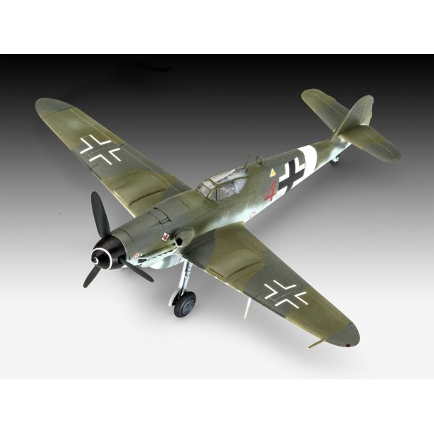 Revell Combat Set Bf109G-10 &amp; Spitfire Mk modelfly - 1:72 - Med lim og maling