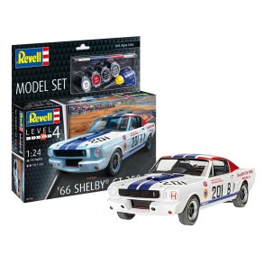 Revell 1965 Shelby GT 350 R modelbil 1:24 - Med lim og maling