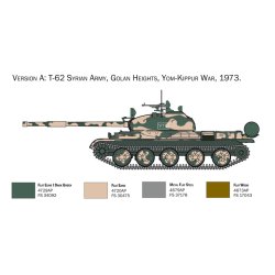 Italeri 1:72 T-62 - Modell tank