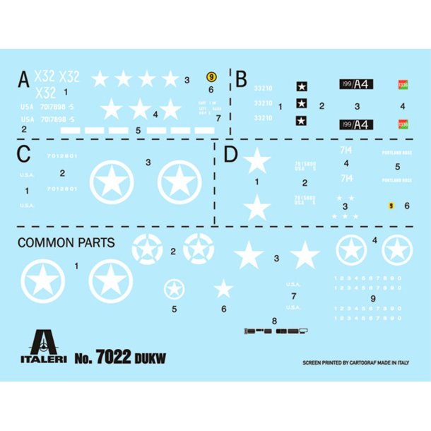 Italeri 1:72 DUKW GMC amphibious truck  D-Day 80 rs jubilum - Modelbil