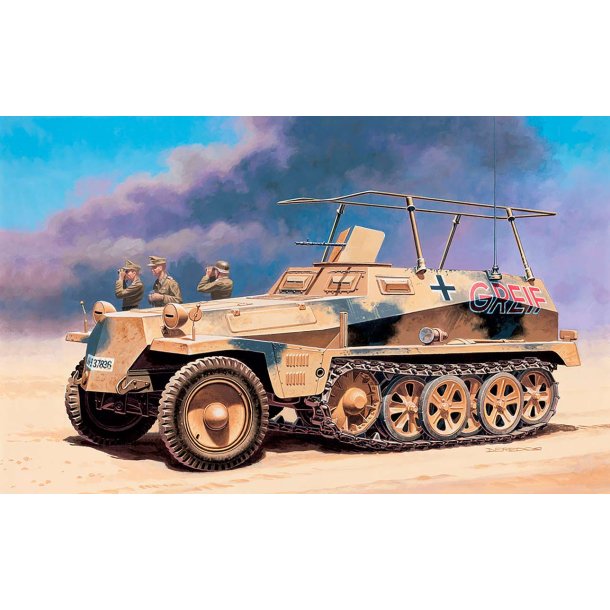Italeri Sd.Kfz. 250/3 modelkampvogn