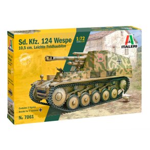 Italeri 1:72 SD.Kfz.124 Wespe - Modell av artillerisystem