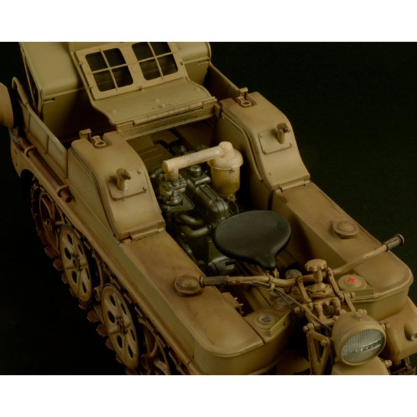 Italeri 1:9 Sd.Kfz 2 Kettenkrad - Modelmotorcykel