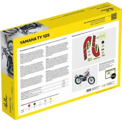 Heller Yamaha TY 125- 1:8 modelmotorcykel