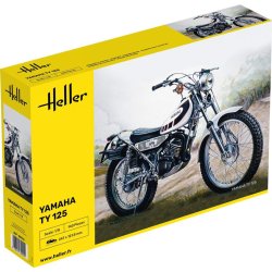 Heller Yamaha TY 125- 1:8 modelmotorcykel