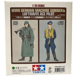 Tamiya Machine Gunner &amp; Ace Pilot 1:35 st - Modelfigur