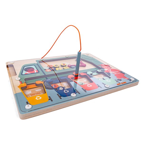 Magnetisk affaldssortering