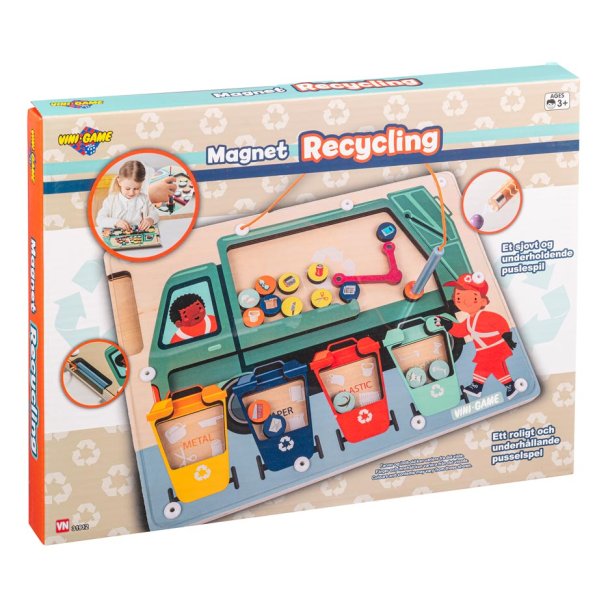 Magnetisk affaldssortering