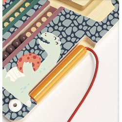 Magnetisk dinosaurlabyrint