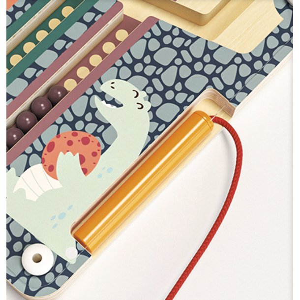 Magnetisk dinosaurlabyrint