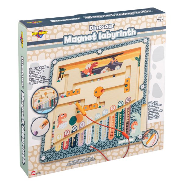 Magnetisk dinosaurlabyrint