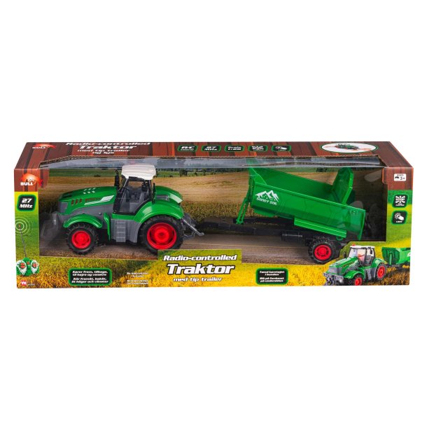 Fjernstyret traktor med anhnger