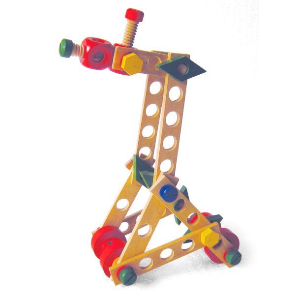 Trbyggest med 90 dele i spand