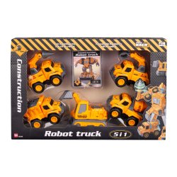 Speedcar 5-i-1 Construction robot