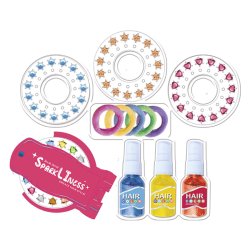 4-Girlz hrdekorationsst med hrspray