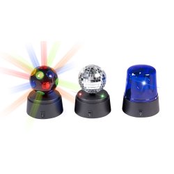 Mini diskolys - 3-pak