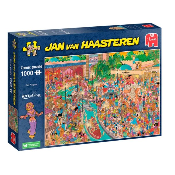 Jan van Haasteren puslespil 1000 brikker - Fata Morgana