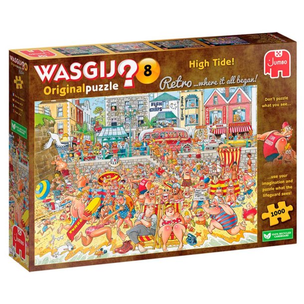 Wasgij Retro Original nr. 8 - 1000 bitar - Hgvatten!