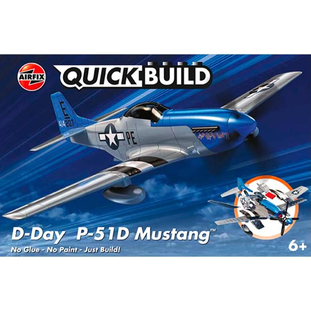 Airfix D-Day P-51D Mustang - Quick build