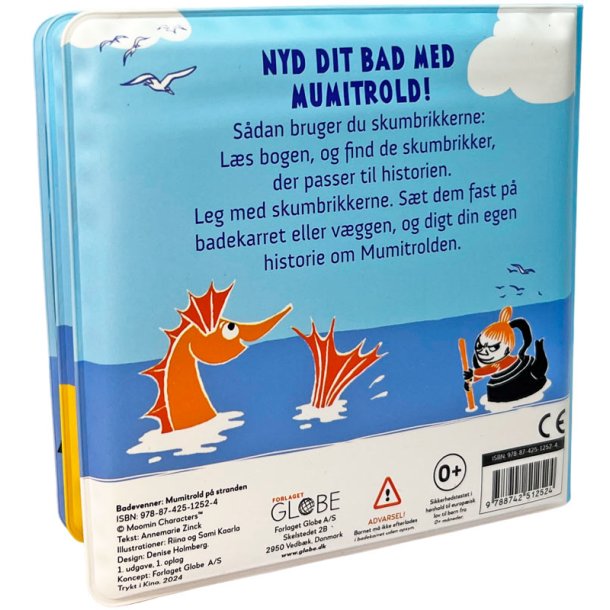 Mumitrold p stranden - En sjov badebog