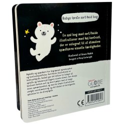 Babys frste sort-hvid bog - Godnat