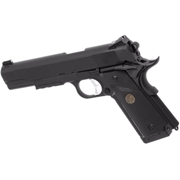 KJ M1911 MEU black Full metal blow back